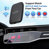 Wireless CarPlay & Android Auto Box with Netflix & YouTube (X204)