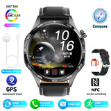Reloj inteligente avanzado con GPS, monitorización de frecuencia cardíaca, NFC y múltiples modos deportivos