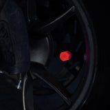 Tapas de válvulas de neumáticos que brillan en la oscuridad: accesorios fluorescentes para ruedas de automóviles, bicicletas y motocicletas 