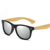 Classic Wooden UV400 Sunglasses – Stylish Bamboo Eyewear for Men