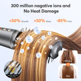 5-in-1 Professional Hair Styler - Curling Iron, Hot Air Brush & Hair Dryer with Ionic Technology