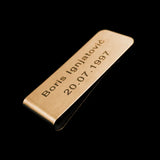 Custom Stainless Steel Name Wallet Card – Personalized Engraved Gift for Men & Women