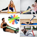 5-Level Resistance Bands Set for Strength Training, Yoga & Full-Body Home Workouts