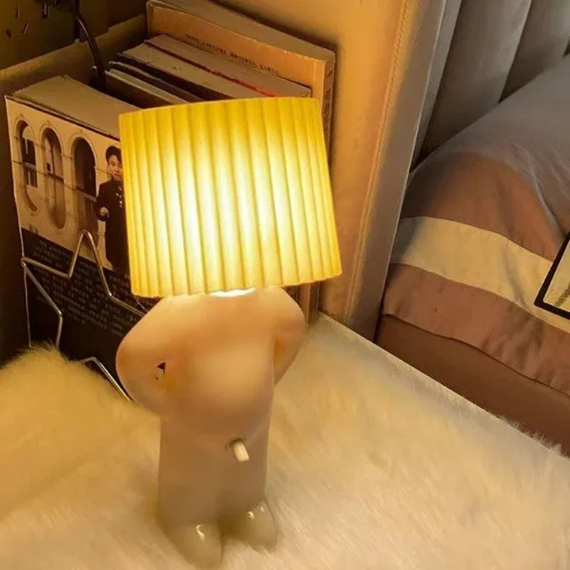 Cute Cartoon LED Night Light with Soft Glow for Kids and Holidays