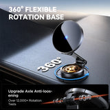 Magnetic Wireless Car Charger – 15W Fast Charging, 360° Rotation, Ultra-Strong Hold