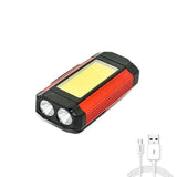 Magnetic COB Work Light – USB Rechargeable LED Flashlight & Camping Lantern