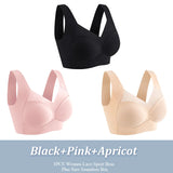 Seamless Push-Up Bra for Women – Wire-Free Lace Support for Everyday Wear