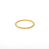 Elegant Stainless Steel Wedding Band – Minimalist Pave-Set Ring for Women