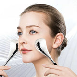 Stainless Steel Ice Globes for Face - Cryo Facial Massage Tools for Skin Tightening & Puffiness Relief