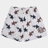Men’s Floral Mesh Gym Shorts – Lightweight Summer Athletic Shorts for Sports, Beach & Casual Wear