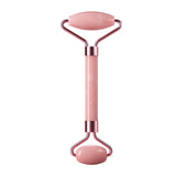 Natural Pink Jade Roller for Face with Gua Sha for Anti-Aging
