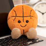 Sports Plush Ball Set - Adorable Stuffed Football, Basketball & Baseball Pillow Toys