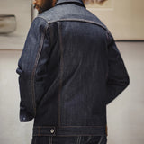 Men’s Cotton Denim Jacket – Lightweight Casual Outerwear for Spring & Autumn