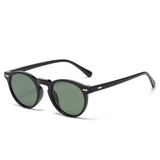 Classic Round Polarized Sunglasses – UV400 Protection & Stylish Mirror Lenses