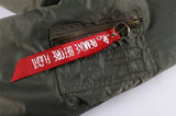 Men's Oversized MA-1 Bomber Jacket – Hooded Military Flight Jacket