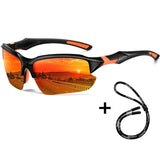 High-Performance Polarized Sports Sunglasses – UV400 Protection for Cycling, Running & Outdoor Adventures