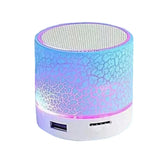 Portable Bluetooth Speaker with 7-Color LED Lights & Powerful Bass – Wireless Mini Speaker