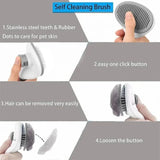 Self-Cleaning Pet Grooming Brush – Dematting Comb for Dogs & Cats