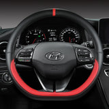 Custom Steering Wheel Cover – Premium Microfiber Leather, 38cm, Multiple Colors