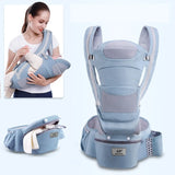Mochila portabebés ergonómica: asiento de cadera cómodo y de apoyo para bebés y niños pequeños