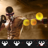 Boxing Reflex Ball with Adjustable Headband – Improve Hand-Eye Coordination & Speed Training