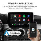 Android 13 AI Box - Wireless CarPlay & Android Auto Adapter with Built-in App Store
