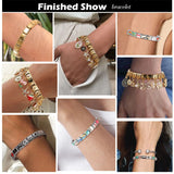 Vintage Stainless Steel Chain Link Bracelet – Unisex Fashion Accessory
