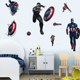 Cartoon Wall Stickers – Waterproof Peel & Stick Decals for Kids’ Rooms, Living Room & Office Decor