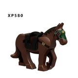 Medieval Knight & Animal Building Block Set - Compatible with Major Brands