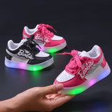 LED Light-Up Sneakers for Kids – Breathable, Non-Slip Casual Shoes for All Seasons