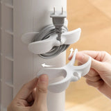 Organizador de cables: soporte con clip para la gestión de cables de electrodomésticos de cocina como freidoras de aire y cafeteras