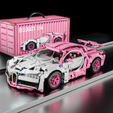 RC Building Block Car Kit – DIY Remote Control Toy with Motors & Battery for Teens and Adults