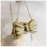 Luxury Acrylic Bow Evening Bag – Mini Chic Minaudière for Parties & Special Occasions