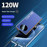 120W 50000mAh Power Bank with Fast Charging - Portable Charger for iPhone & Samsung
