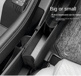 Cubo de basura y caja de almacenamiento para coche plegable y colgante: organizador para coche que ahorra espacio