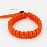 Adjustable Paracord Survival Bracelet – 550lb Emergency Rope for Camping & Hiking