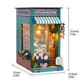 DIY Wooden Miniature Dollhouse Kit with Furniture – Handmade Assembly Model for Teens & Adults