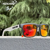 KDEAM Unisex Polarized Square Sunglasses – UV400 Anti-Blue Light Eyewear for Driving, Fishing & Computer Use
