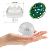 USB RGB Car Ambient Light - Music Sync LED Atmosphere Lamp for Cars & Home