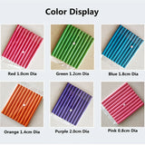 42 piezas de varillas rizadoras sin calor: rulos de esponja suave para peinar el cabello tú mismo