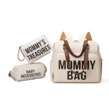 3-in-1 Large Capacity Diaper Backpack – Stylish, Durable, and Functional for Moms & Dads