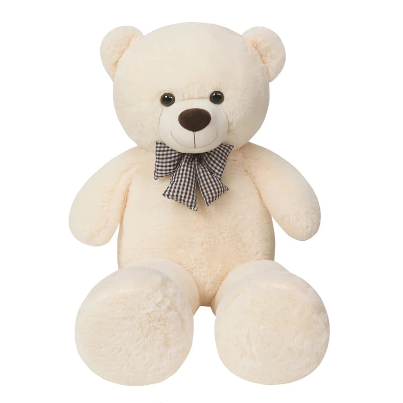 Giant Plush Bear Stuffed Toy – Soft Cuddly Oversized Teddy for Kids & Adults