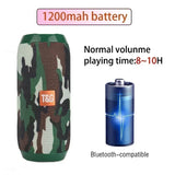 Portable Bluetooth 5.0 Speaker with Waterproof Design and Stereo Subwoofer
