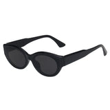 Nuevas gafas de sol con forma de ojo de gato para mujer: diseño vintage ovalado y cuadrado elíptico