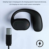 Auriculares inalámbricos Auriculares Bluetooth con micrófono Auriculares de conducción ósea Manos libres con cancelación de ruido para conducir Audifonos