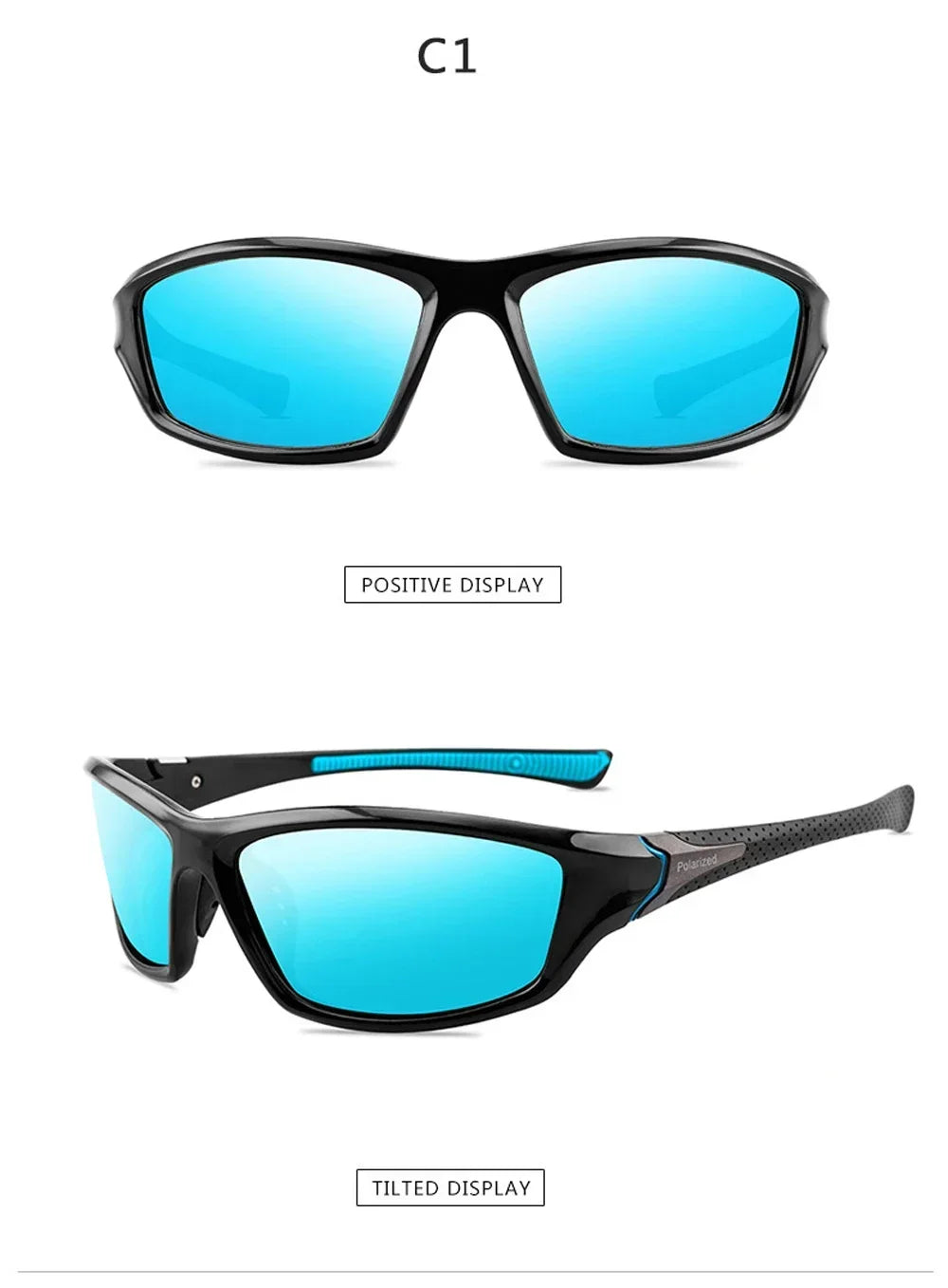 Unisex Polarized Driving Sunglasses – UV400 Protective Goggles for Men