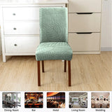 Waterproof PU Leather Chair Covers - Spill-Proof Dining Chair Protectors