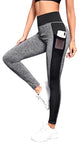 Plus Size High-Waisted Yoga Pants with Pockets – Workout & Running Tights