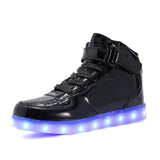 LED Light Up Sneakers – Glow in the Dark Shoes for Kids & Adults (Unisex, Rechargeable)