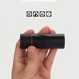 Telescopio monocular HD 2000X25: telescopio compacto y portátil para caza, viajes y pesca